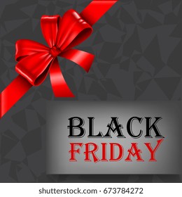 Abstract black friday layout background. Template for your design. Vector illustration