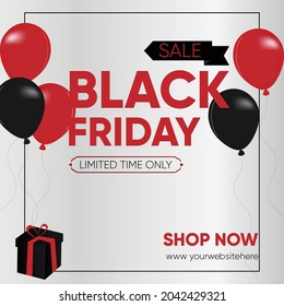 Abstract Black Friday Sale Layout Background. For art template design.