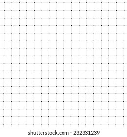 Abstract black  geometric background.  Dots and line. svg