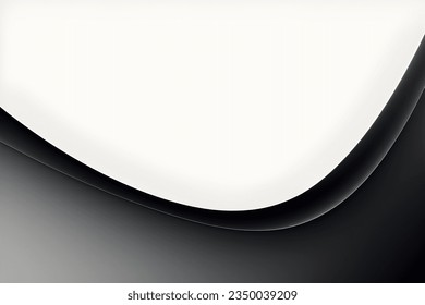 Abstract black geometric background. Dynamic shapes composition. Vector illustration.