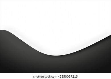 Abstract black geometric background. Dynamic shapes composition. Vector illustration.