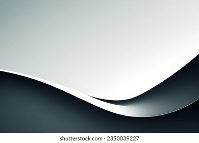 Abstract black geometric background. Dynamic shapes composition. Vector illustration.