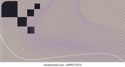 Abstract black; geometric banner background. Orange comic sunburst effect background with halftone. Suitable for templates, sales banners, events, ads, web, and headers