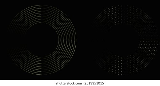 Líneas geométricas negras Abstractas que brillan sobre fondo negro oscuro Líneas geométricas negras Abstractas que brillan sobre fondo negro oscuro