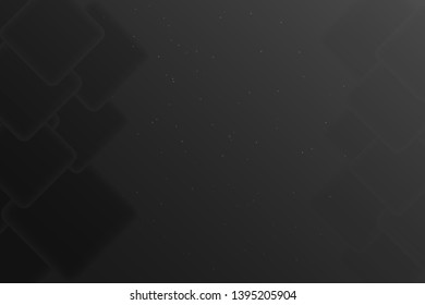 Abstract black with geometric shape background. Digital technology concept design. Vector illustration. EPS10.