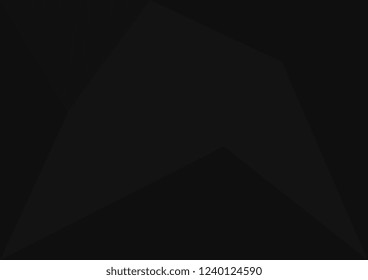 Abstract black geometric vector background