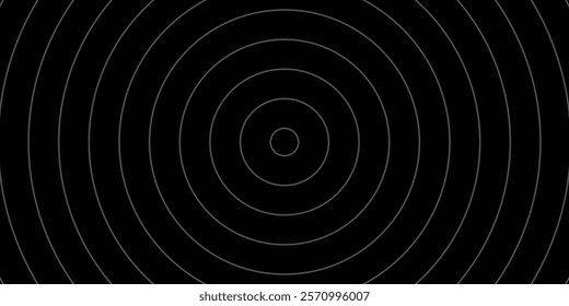 Abstract black glowing geometric lines on gray background. Modern shiny blue circle lines pattern. Futuristic technology concept. Suit for cover  poster