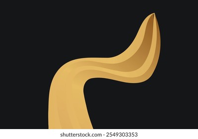 Abstract black and gold background