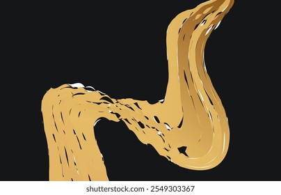 Fundo preto e dourado abstrato