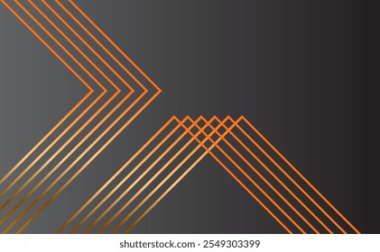 Abstract black and gold background