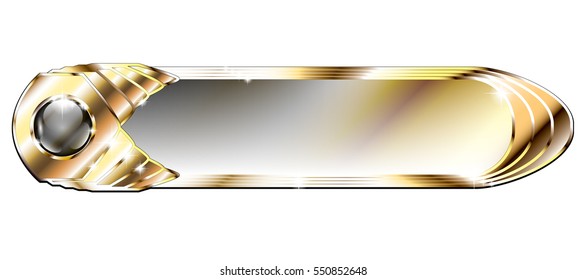 Abstract black and gold background with space for your text. Vector illustration.