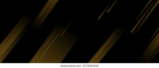 Abstractas mezcla de negro y oro con blanco, el gradiente es una superficie con una moderna y elegante tecnología de fondo diagonal Plantilla de textura de metal de línea suave.