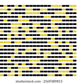 Abstract Black and Gold Geometric Pattern