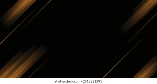 abstract black and gold are light with white the gradient is the surface with templates metal texture soft lines tech diagonal background gold dark sleek clean modern.