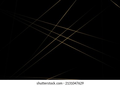 Abstract black with gold lines, triangles background modern design. Vector illustration EPS 10.