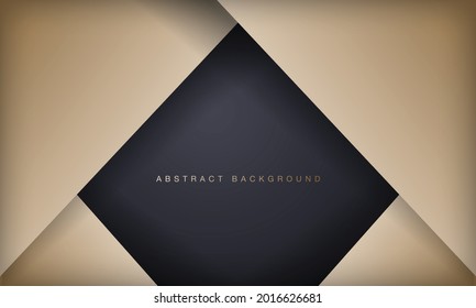 Abstract black and gold luxury background.