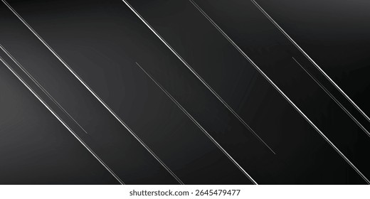 Abstract black and gold luxury vector background with abstract gold dots and shining golden lines.