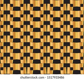 Abstract black and gold pattern design for beautiful background and wallpaper 