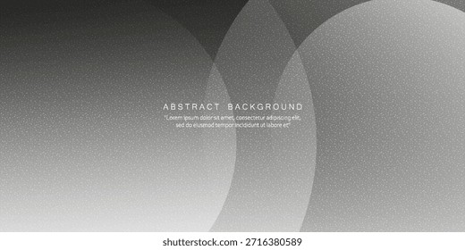 Abstrakter schwarzer Farbverlauf-Hintergrund mit umgebenden geometrischen Formen Vektor. Unscharfes weiches graues Licht moderne Tapete für dekorative Illustration, Desktop, Abdeckung, Inhalte, Bücher, Präsentation, etc.
