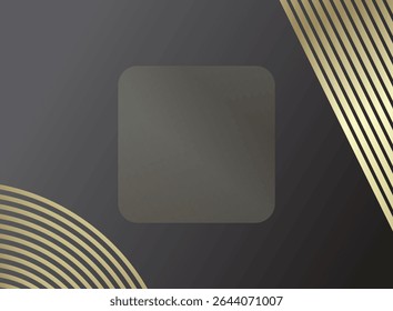 Abstract black gradient background. Geometric lines pattern. Modern gradient lines texture. Futuristic technology graphic design. Suit for business, header, cover, wallpaper, website, flyer