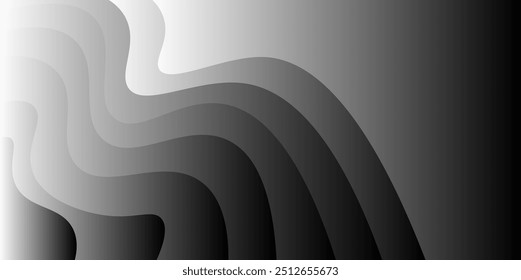 Abstract black gradient background. Modern and Creative Trend design in vector illustration eps10