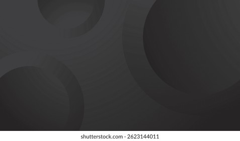 Abstract black gradient curve background vector