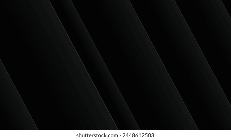 Abstract Black Gradients Background. Minimalistic Luxury Quality Style Backdrop. Vector Illustration.