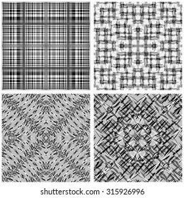 abstract black and gray in a classic style collection of vector illustration