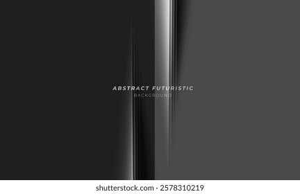 Abstract black and gray corporate background. Graphic design element. Vector illustration