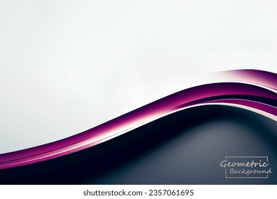 Abstract black and gray geometric background. Dynamic shapes composition. Vector illustration.