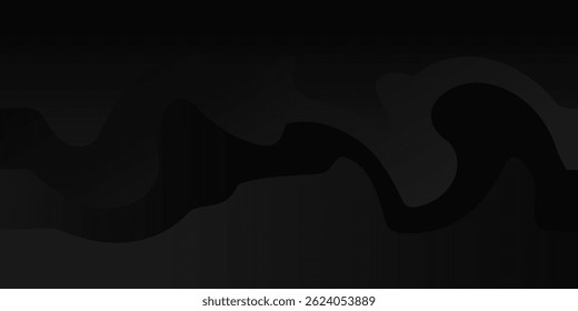 Abstrair cores de gradiente preto e cinza com fundo geométrico moderno para elemento de design gráfico. vetor