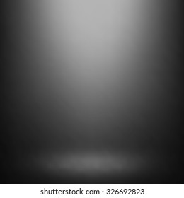Abstract black and gray gradient. Used as background for product display.