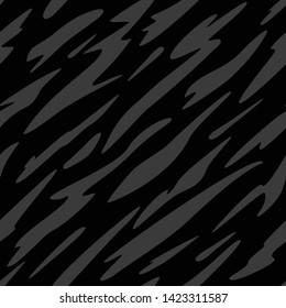 Abstract Black and Gray Stripes Seamless Repeating Pattern Vector Illustration