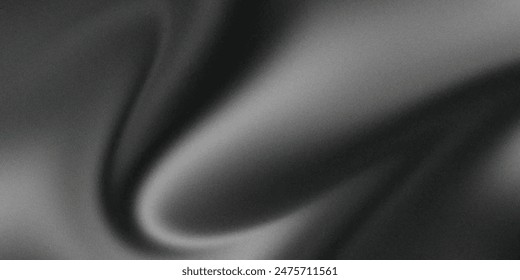 Abstract black gray white melted , Noise intensive Holographic blend blurred smooth transitions tone empty presentation design , futuristic minimal modern luxury premium unique motion elegant page