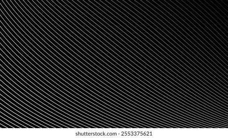 Abstract black grey background with stripes curve line for backdrop or presentation