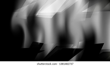 Abstract Black and Grey Background Vector Illustration