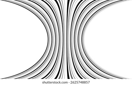 abstract black grey big small bulge line pattern.