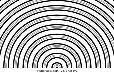 abstract black grey circle line pattern suitable for background.