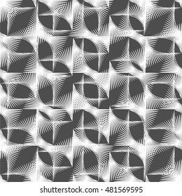 Abstract black and grey decorative vector background texture. 
Seamless pattern. Print template.