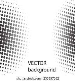 Abstract black and grey dots background 
