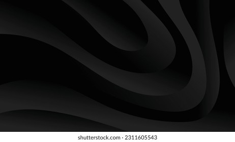 Color de gradiente negro y gris abstracto con fondo geométrico moderno para el elemento de diseño gráfico