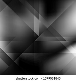 Abstract Black and Grey Graphic Background