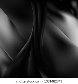 Abstract Black and Grey Graphic Background
