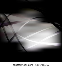 Abstract Black and Grey Graphic Background