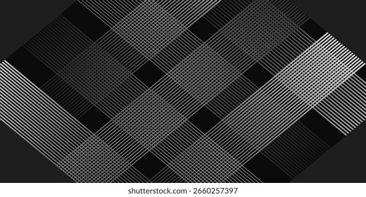abstract black and grey line background design
