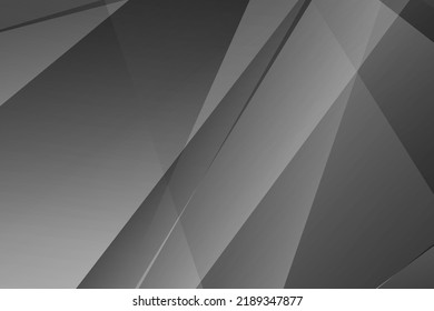 Resumen negro y gris sobre fondo plateado claro diseño moderno. Ilustración del vector EPS 10.