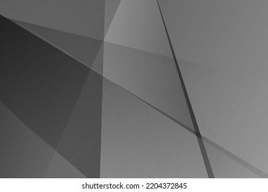 Resumen negro y gris sobre fondo plateado claro diseño moderno. Ilustración del vector EPS 10.