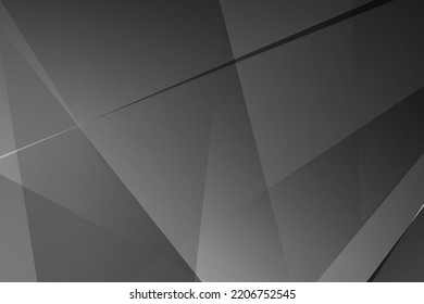 Abstraktes Schwarz-Grau auf hellsilbernem Hintergrund, modernes Design. Vektorgrafik EPS10.