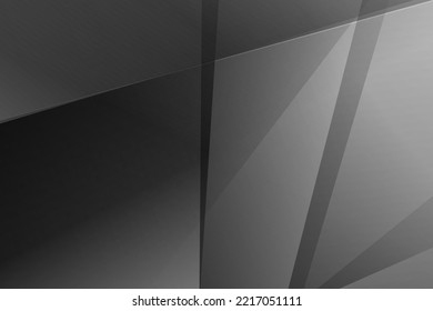 Abstract black and grey on light silver background modern design. Vector illustration EPS 10.