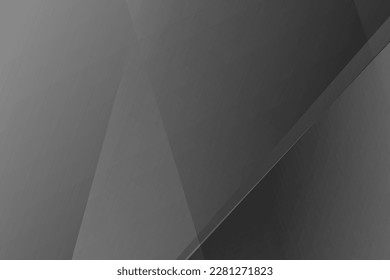 Abstract black and grey on light silver background modern design. Vector illustration EPS 10.